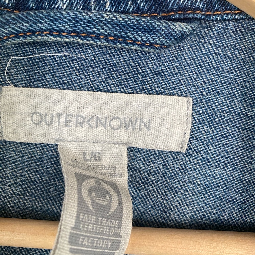 Outerknown Light Blue Denim Jean Jacket - Picture 4 of 6